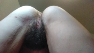 Giggly Doggystyle Camgirl Strives 2 QUEEF Pussy Fart Gapes Hairy Pink Pussy Muscle Flex PAWG
