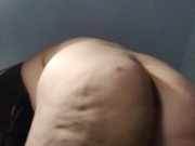 LOUD Screaming PAWG SOLO ANAL Gspot Orgasm New Small BUTT Toy! Real First Time! Girl Cums HARD! 9/16