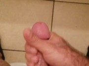 Steamy pre shower solo