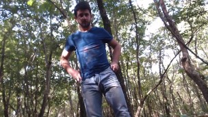 suck my cock or I'll leave you stranded in the woods (trail guide you)