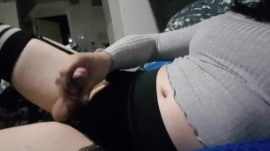 Sexy Sissy CD big cumshot 