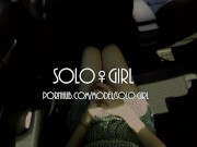 Schoolgirl after school masturbates in the backseat of Uber, public plays with pussy 1/16