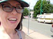 HUGE Piss In A Busy Parking Lot 11/16