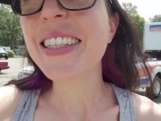 HUGE Piss In A Busy Parking Lot 16/16