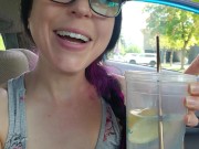 HUGE Piss In A Busy Parking Lot 3/16