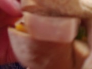 Eating Tommy Turkey In My Sandwich 12/16