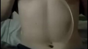 I show my big boobs to my teacher to pass my exam