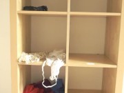 Essayage de sous vêtements pour fetichistes. 9/16