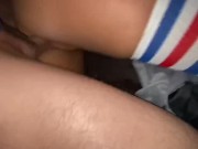 Slutty Southern Blonde Bounces Hard On The Neighors Big, Old German Dick & Gets A Gushing Creampie 9/16