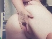 Sexy Wife Fingers Herself 