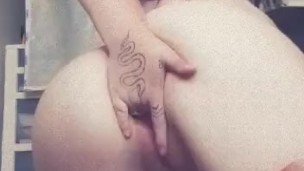 Sexy Wife Fingers Herself 