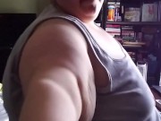 SSBBW shakes her fat ass on camera