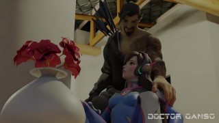 Dva Fucked Hard - Overwatch Porn (3D Animation) - RedTube