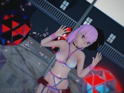 MMD SFW Pink Misaka - Hibikase 1103