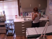 Latina becomes human guinea pig for electrical stimulation research by Doctor Tampa at GirlsGoneGyno 3/16