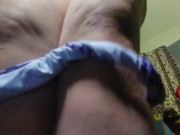Do you want these for real? She Moans Masturbating Hairy Pink Pussy in More Modest Purple Panties 10/16
