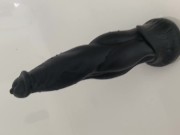 Beowulf by Mr. Hankey Toys Stretching Cute Ass Wide and Deep!