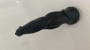 Beowulf by Mr. Hankey Toys Stretching Cute Ass Wide and Deep!