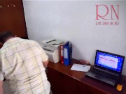 Stupid secretary can only fuck, but not work 2 2/16