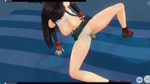 [CM3D2] - Final Fantasy Hentai, Tifa Lockhart takes a trip to the beach