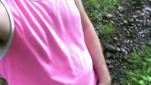 Pissing on a Hike
