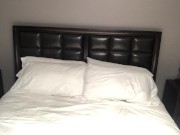 Masturbating with a black dildo 1/16