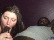 bbw enjoying licking and slurping some chocolate  9/16