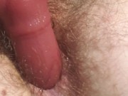 Tiny holes get stretched by knot pink pussy tight ass 16/16