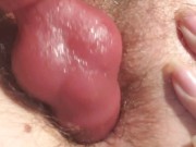 Tiny holes get stretched by knot pink pussy tight ass 9/16