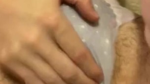 Pissing in my already wet diaper 