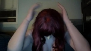 I give you a call while i am masking in my Angel female silicone mask!