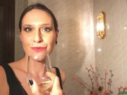 Italian Smell Stockings, Foot Smelling, Barefoot, Italian Mistress, Foot Boy, Femdom Dialoghi ITA 5/16