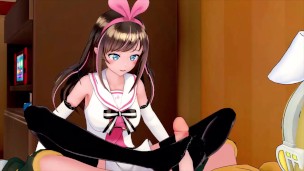 futa Rin X　Kizuna Ai (3D HENTAI)