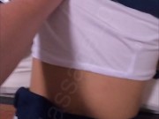 JAPANESE STUDENT COSPLAY PLAY WITH SEXTOYS BEHIND THE SCENES พี่ตากล้อง กับน้องนางแบบ 15/16