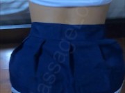 JAPANESE STUDENT COSPLAY PLAY WITH SEXTOYS BEHIND THE SCENES พี่ตากล้อง กับน้องนางแบบ 7/16