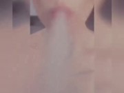 Total teaser video. Sexy shots of me tanning followed by blowing hella clouds
