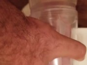 Fucking my pocket pussy until I cum inside
