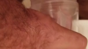 Fucking my pocket pussy until I cum inside