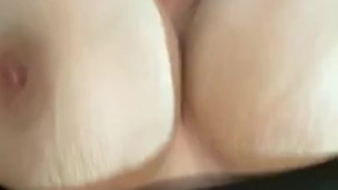 Bouncing my big tits.