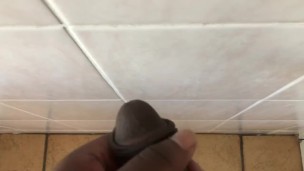 Big Black Cock After Shower