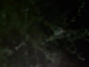Public park piss and cum