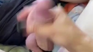 Spun Slut Wanks In PUBLIC