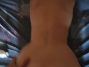 Быстрый домашний секс раком с моей малюткой перед работой 13/16