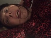 muscle woman with giant dildo strapon dildo 40 cm 4/16