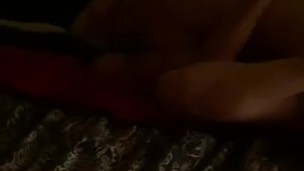 Wife loves fucking girl next door with the internal dildo