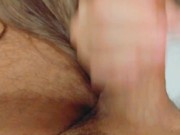  Fucked in POV Cowboy with Cum Inside her Delicious Pink Pussy 2/16