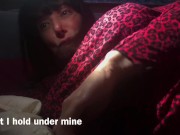 Rough muscle woman with huge dildo strapon 40 cm 5/16