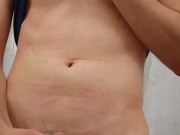 Wanking in hotel bathroom 14/16