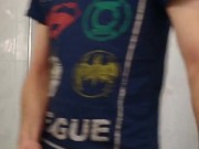 Wanking in hotel bathroom 3/16