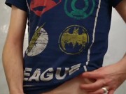 Wanking in hotel bathroom 5/16